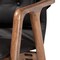Baxton Studio Marcena Mid-Century Modern Black Imitation Leather Upholstered 2-Piece Wood Dining Chair Set Set of 2 188-11663-ZORO - alternate 10